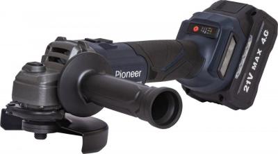 Угловые шлифмашины (болгарки) Pioneer Tools AG-E20V-125-01B (с 1-им АКБ, кейс)