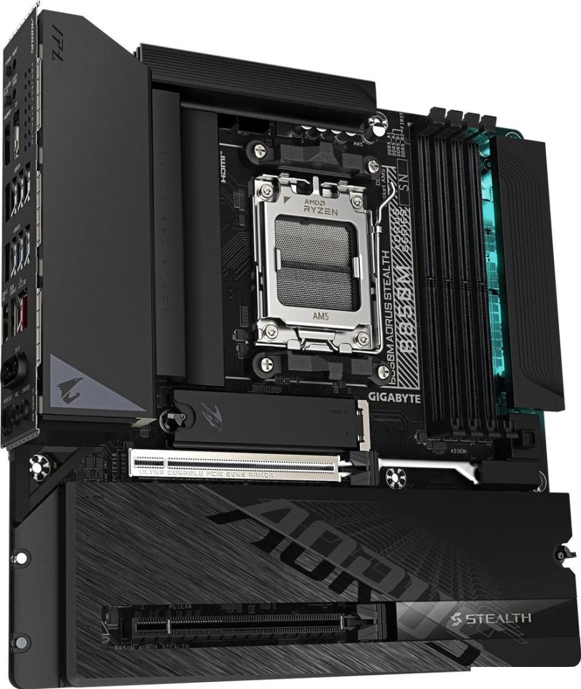 Материнская плата Gigabyte B850M Aorus Stealth (rev. 1.0)