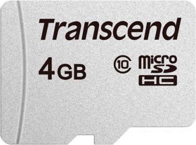 Карты памяти Transcend microSDHC 300S 4GB