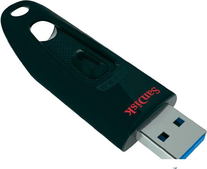 USB Flash SanDisk Ultra USB 3.0 Black 128GB (SDCZ48-128G-U46)