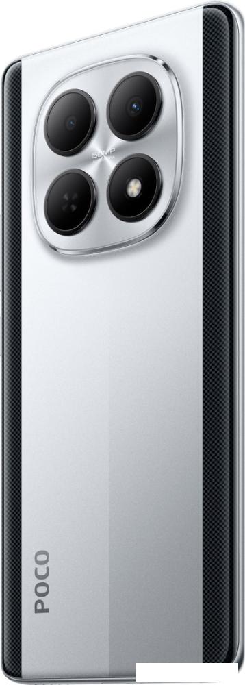 Телефон POCO M8 5G 8GB/512GB международная версия (серебристый)