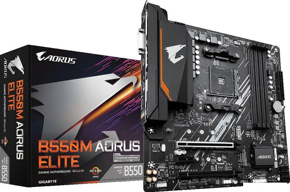 Материнская плата Gigabyte B550M Aorus Elite (rev. 1.3)