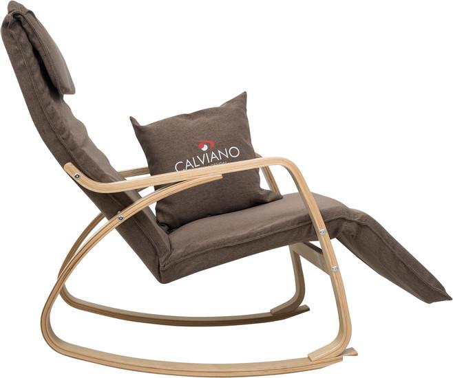 Кресло-качалка Calviano Comfort 1 (коричневый)