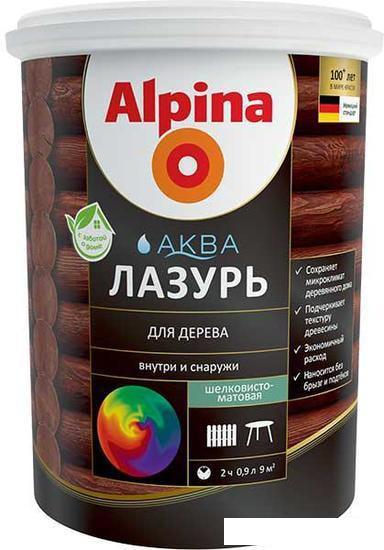 Лазурь Alpina Аква 10 л (прозрачный)