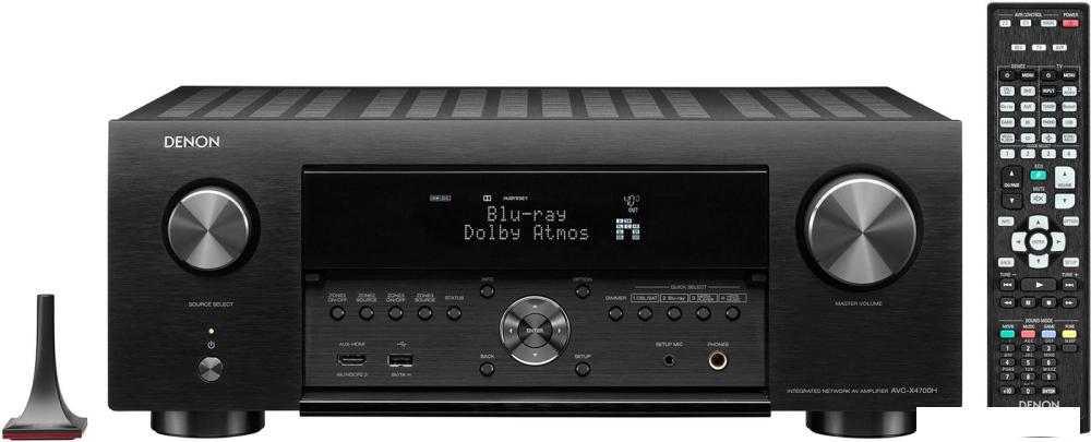AV ресивер Denon AVC-X4700H (черный)