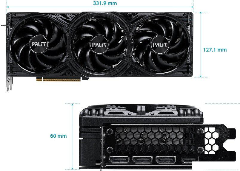 Видеокарта Palit GeForce RTX 5070 Ti GamingPro V1 NE7507T019T2-GB2031Y