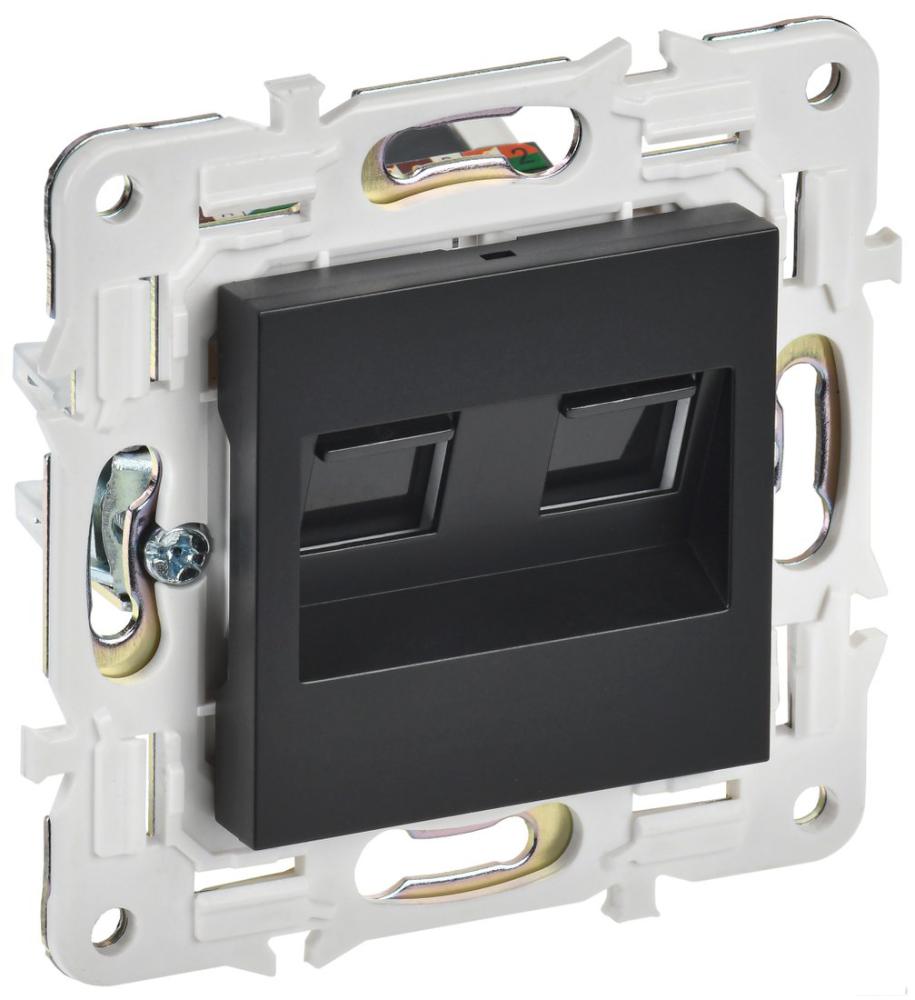 Розетка компьютерная IEK Skandy SK-K20-1-K02
