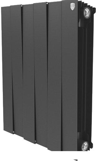Биметаллический радиатор Royal Thermo PianoForte 500 Noir Sable (10 секций)