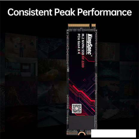SSD KingSpec PCle 4.0 XF Series 1TB