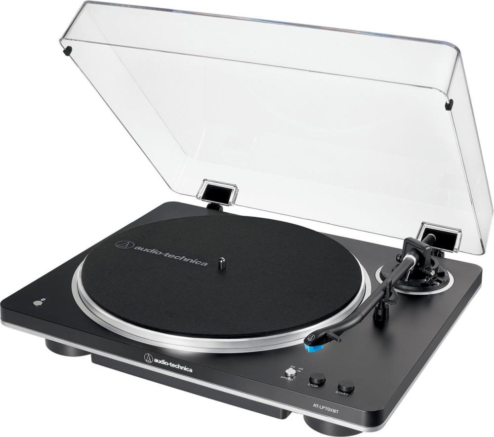 Виниловый проигрыватель Audio-Technica AT-LP70XBT-BK