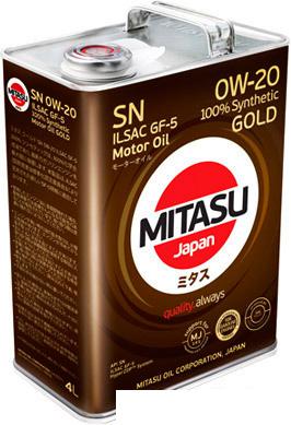 Моторное масло Mitasu MJ-102 0W-20 4л