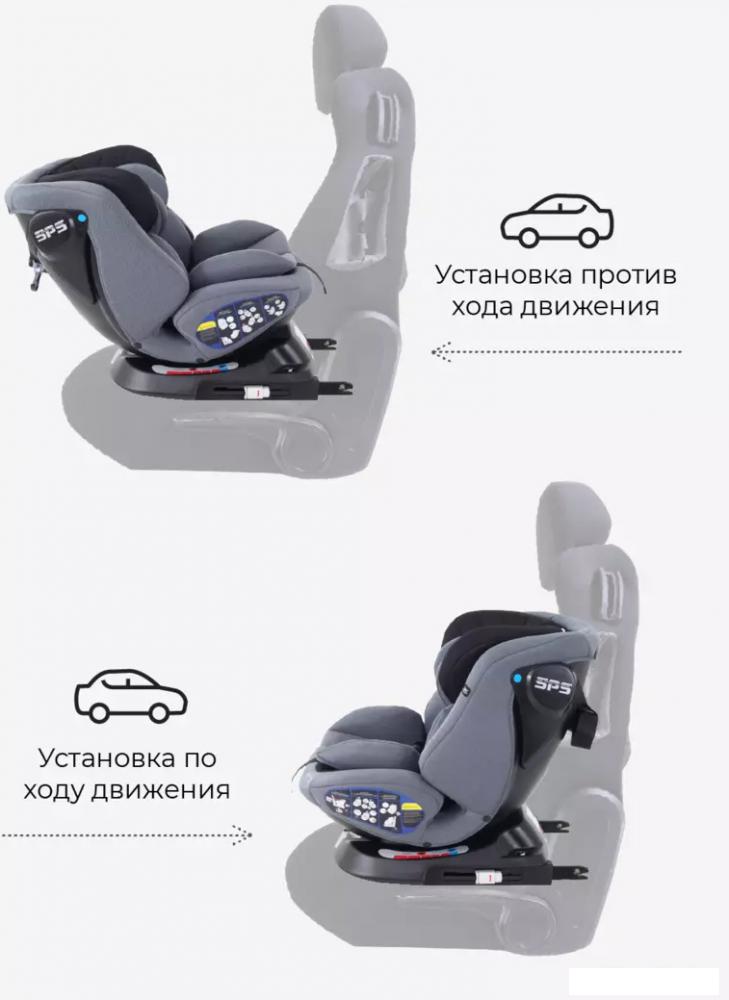 Детское автокресло Rant Nitro Isofix UB619 (серый/черный)