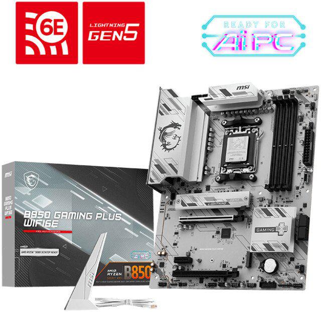 Материнская плата MSI B850 Gaming Plus WiFi6E