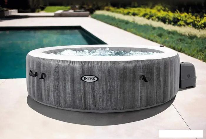 Надувной бассейн Intex Bubble Massage Deluxe 28442 (216x71) с джакузи