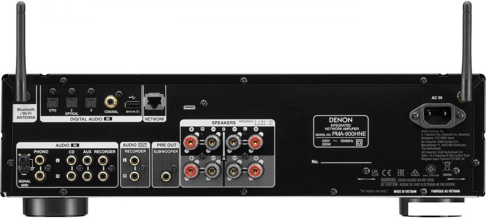 Сетевой интегральный усилитель Denon PMA-900HNE (черный)