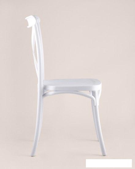 Стул Stool Group Кроссбэк пластиковый (белый)