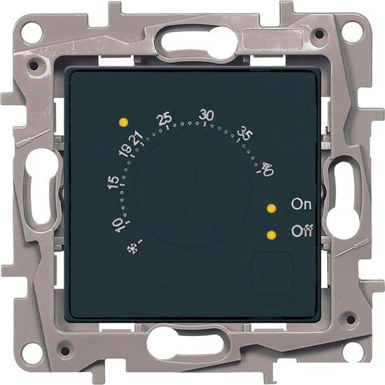 Терморегуляторы Legrand Etika 672630 (антрацит)