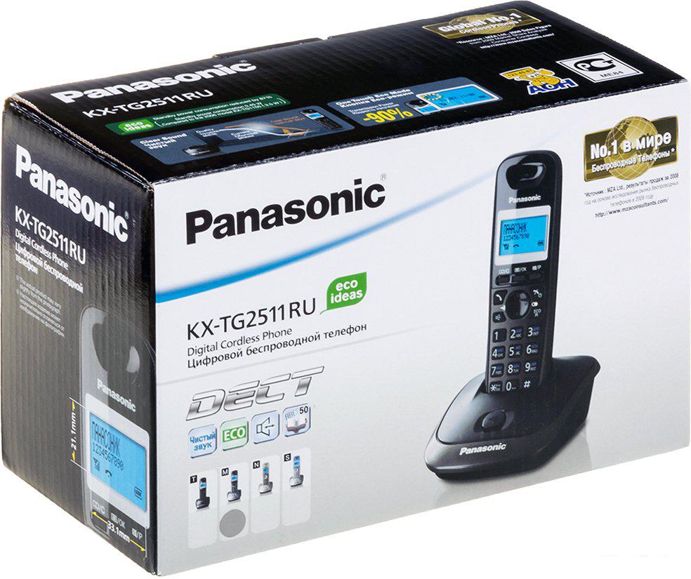 Радиотелефон Panasonic KX-TG2511RUM